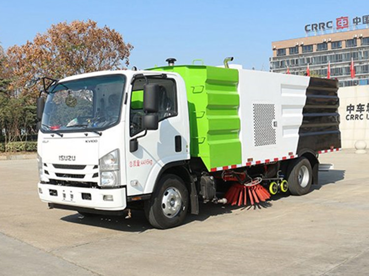 庆铃五十铃洗扫车