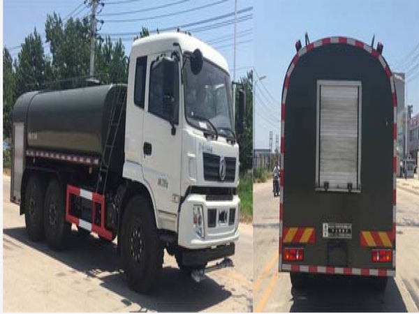 东风天锦六驱12方洒水车